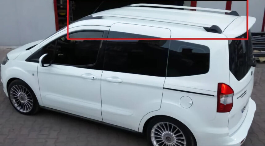 Toyota Proace City Uzun Asi Siyah Tavan Tas