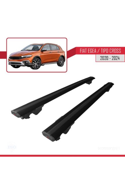 Fiat Egea Cross Ara Atkı 2020 2021 2022 2023 2024 2025 HOOK Anahtar Kilitli SİYAH