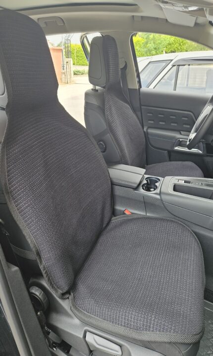 Oto Koltuk Koruyucu Kılıf Siyah TERLETMEZ  ÖN İKİ KOLTUK ARKA KOLTUK SERME