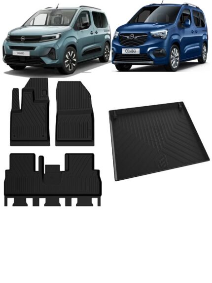 OPEL COMBO KAUÇUK PASPAS VE KAUÇUK BAGAJ HAVUZU 2019 2020 2021 2022 2023 2024 2025 2026