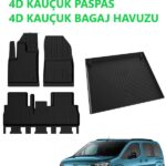 FIAT YENİ DOBLO KAUÇUK PASPAS KAUÇUK BAGAJ HAVUZU 2023 2024 2025 2026